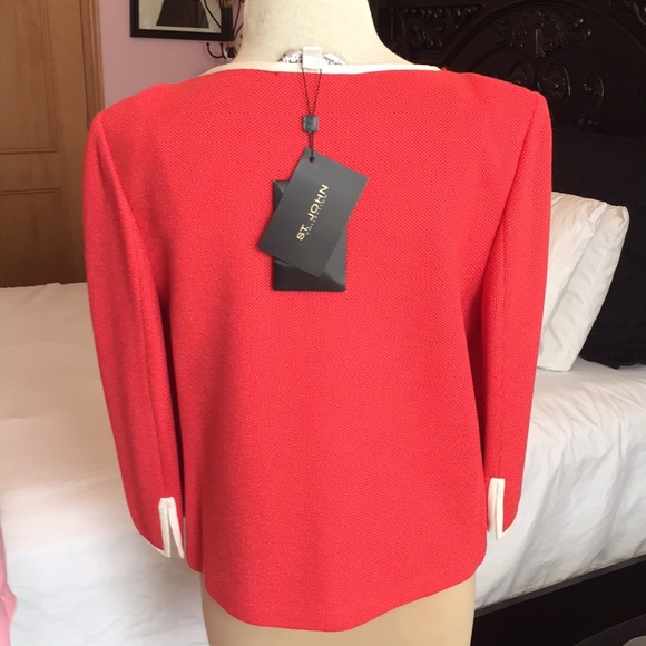 St. John Collection tweed jacket - 8 - Picture 5 of 8